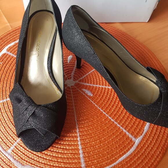 Glitter toeless heel - Picture 2 of 9